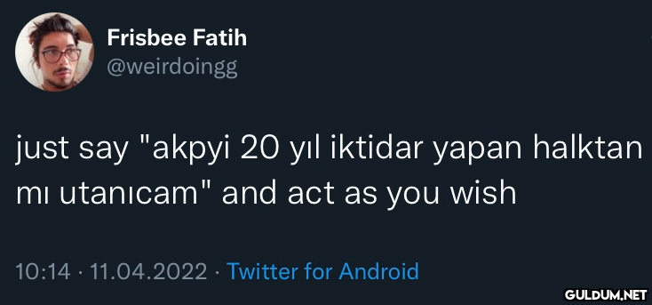 Frisbee Fatih @weirdoingg...