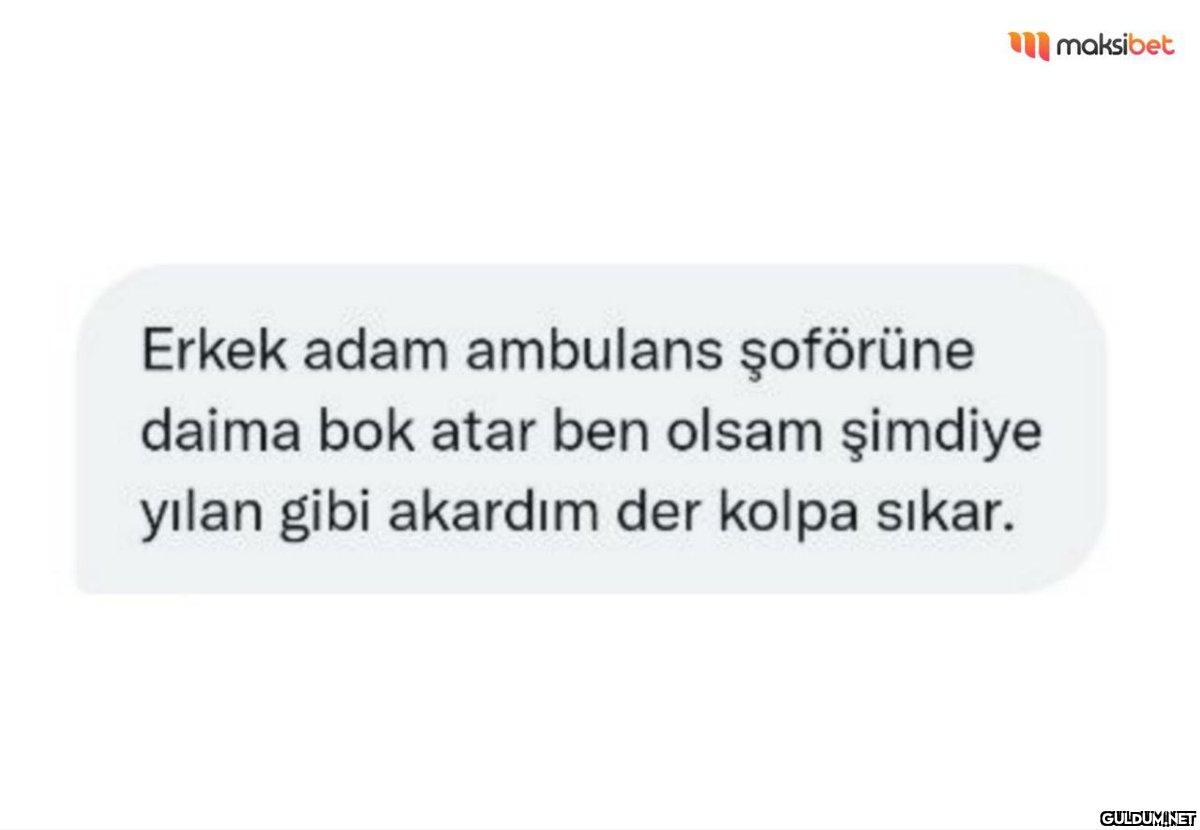 Erkek adam ambulans...