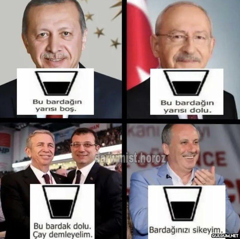 HP Bu bardağın yarısı boş....