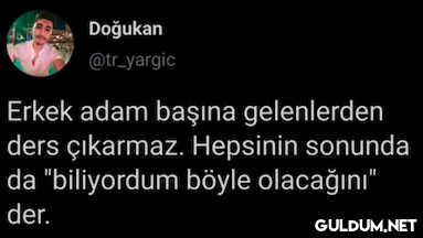 Doğukan @tr_yargic Erkek...