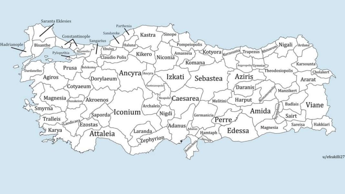 Türkiye'deki illerin,...