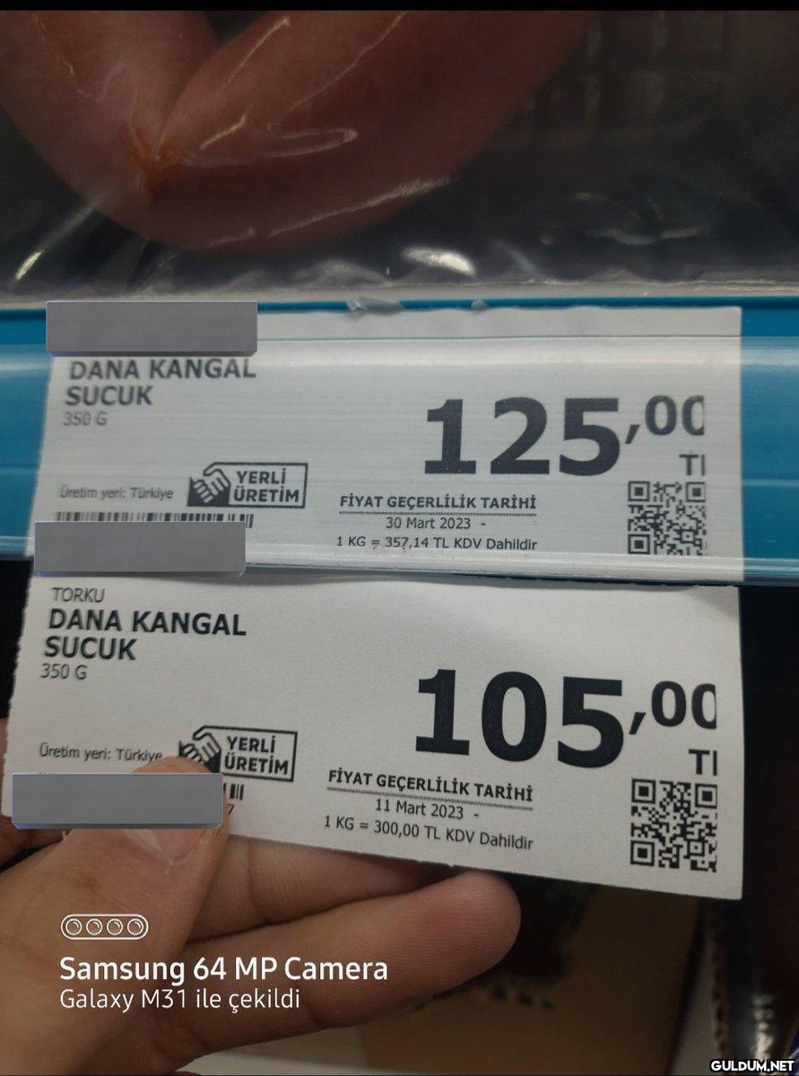 A101'de sucuk ürünlerine...