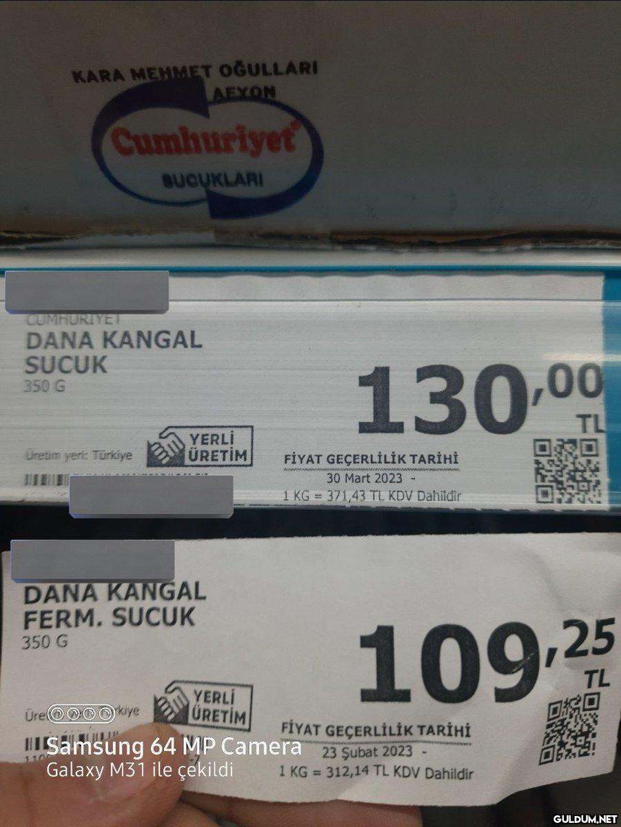 A101'de sucuk ürünlerine...