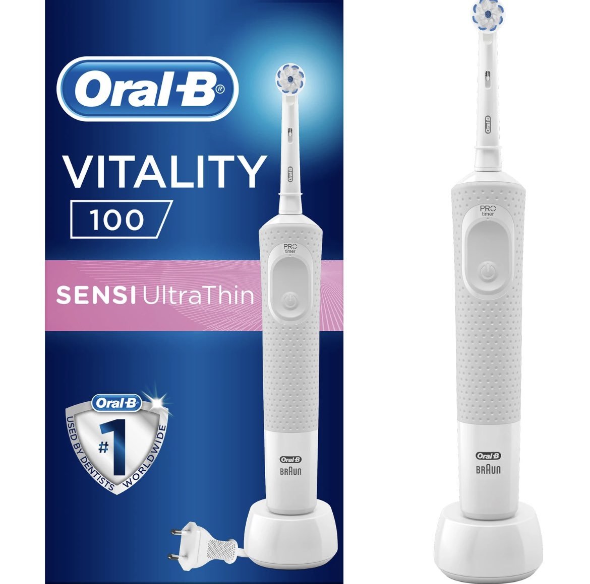 Oral-B şarjlı diş fırçası...