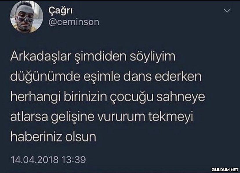 Çağrı @ceminson Arkadaşlar...
