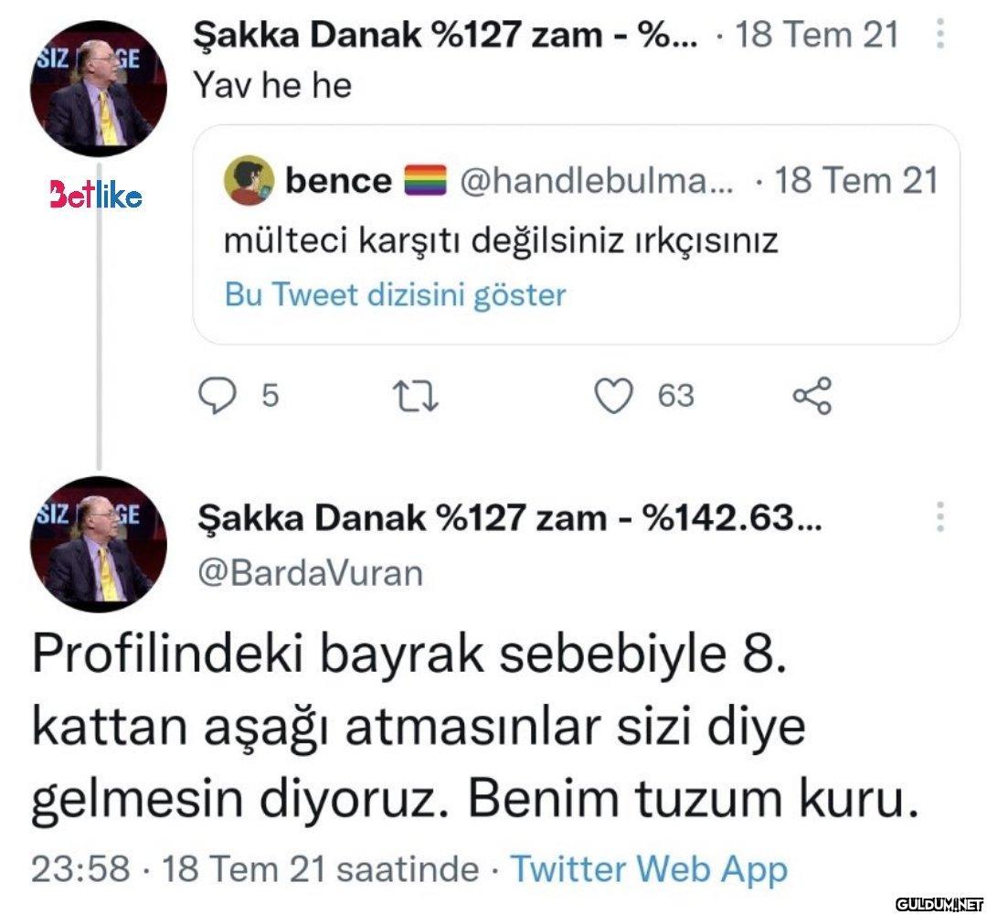 SIZ GE Betlike Şakka Danak...