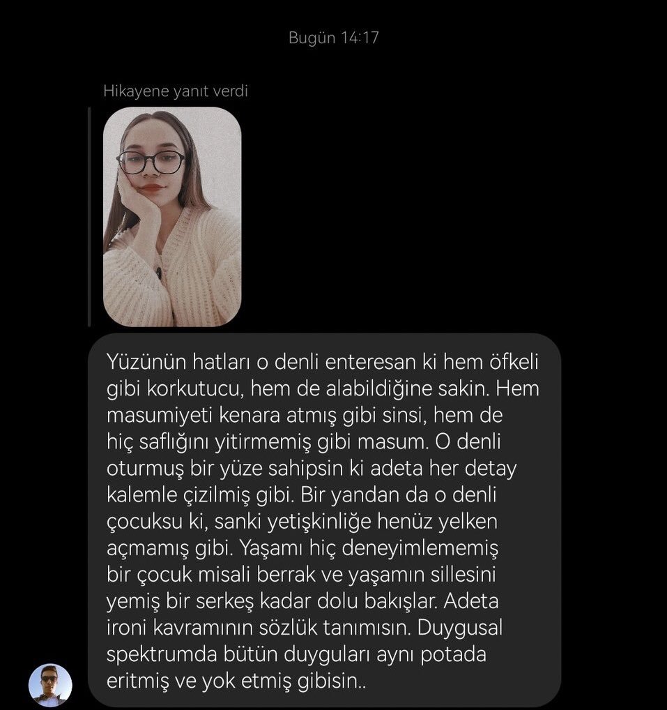 Hikayene yanıt verdi Bugün...