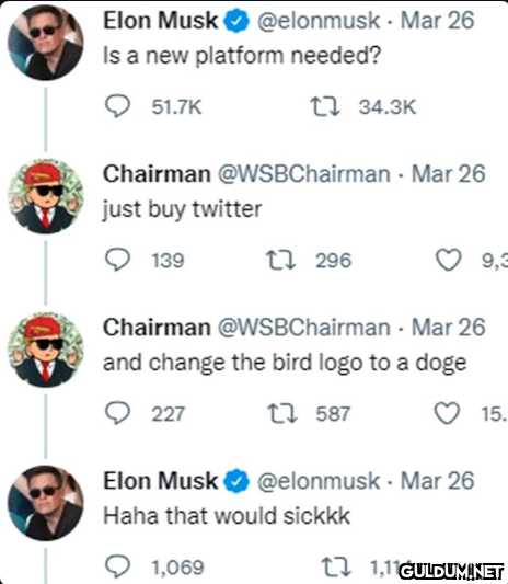 Elon Musk @elonmusk - Mar...