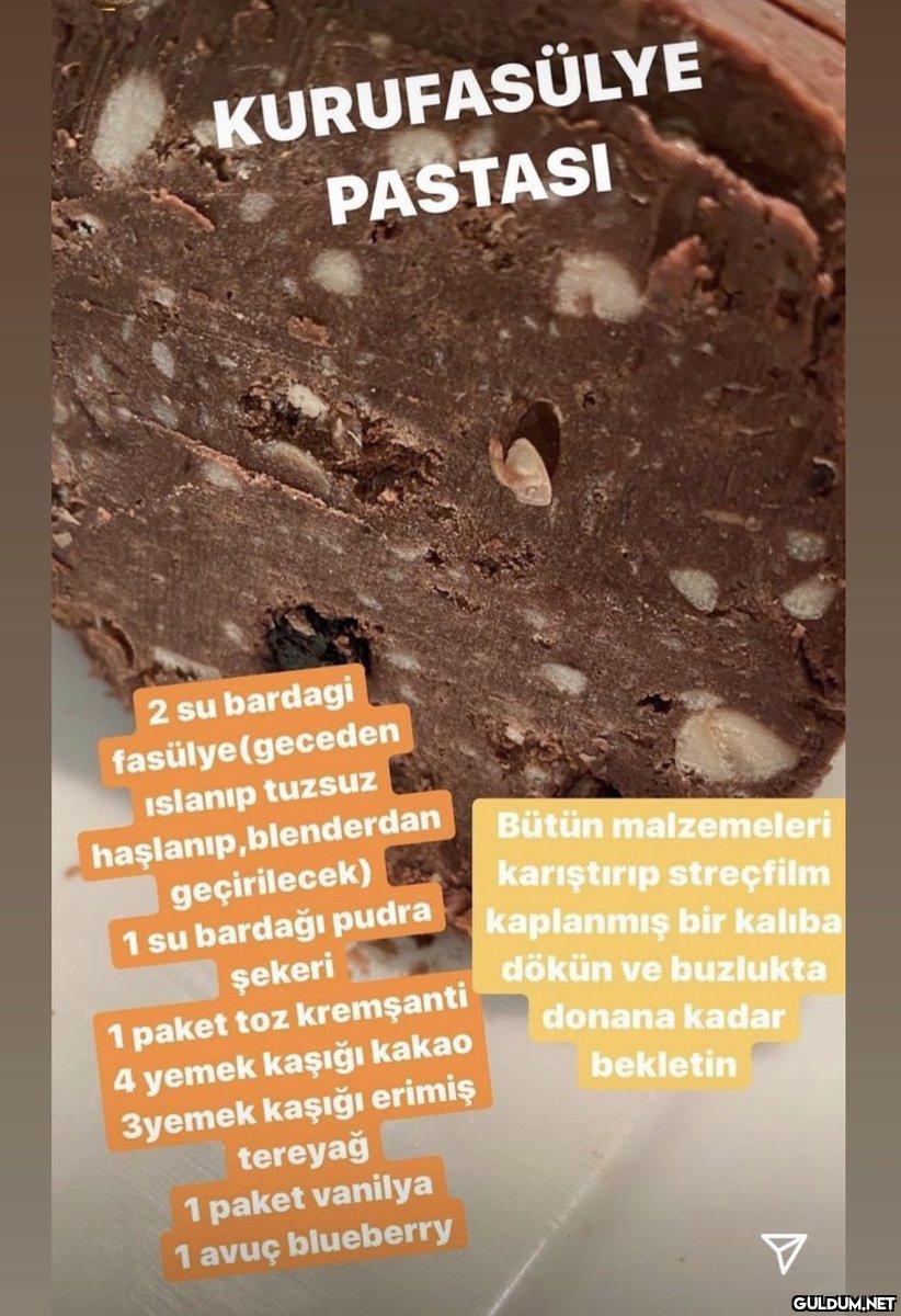 KURUFASÜLYE PASTASI 2 su...