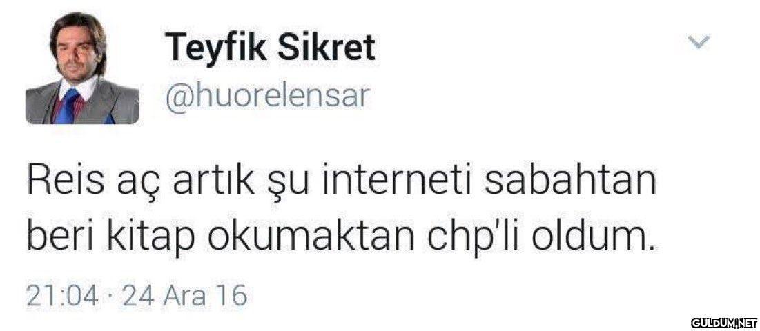 Teyfik Sikret @huorelensar...