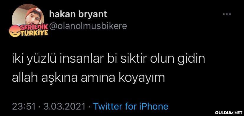 hakan bryant GERİLDİK...