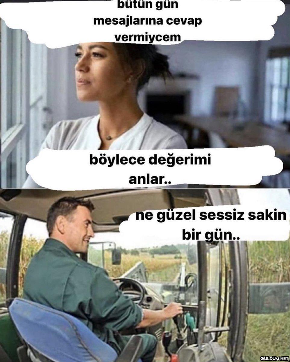 bütün gün mesajlarına...
