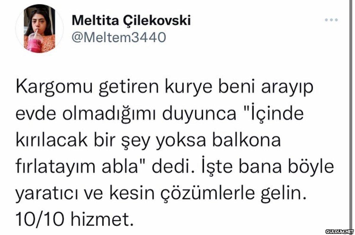 Meltita Çilekovski...