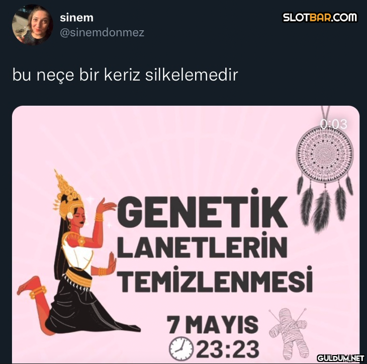sinem @sinemdonmez bu neçe...