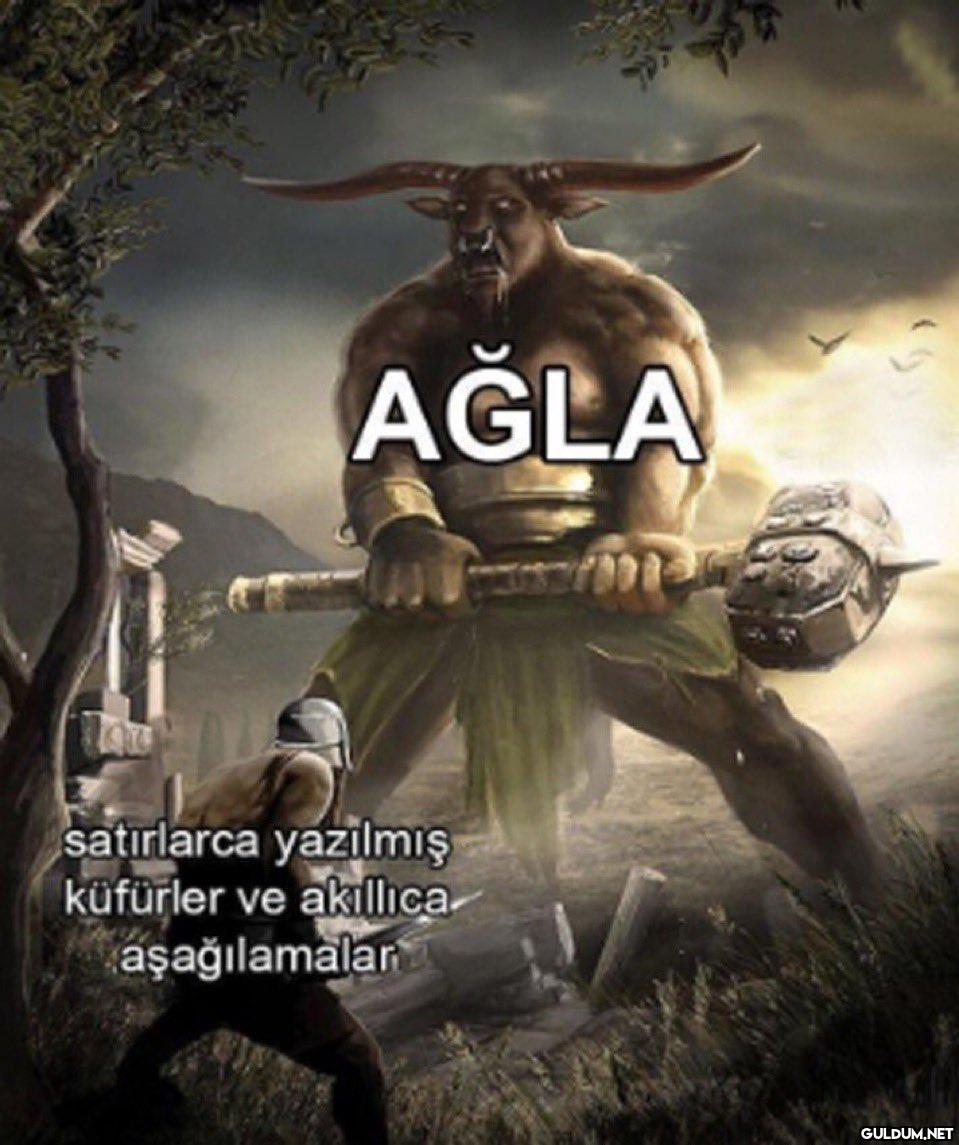 AGLA satırlarca yazılmış...