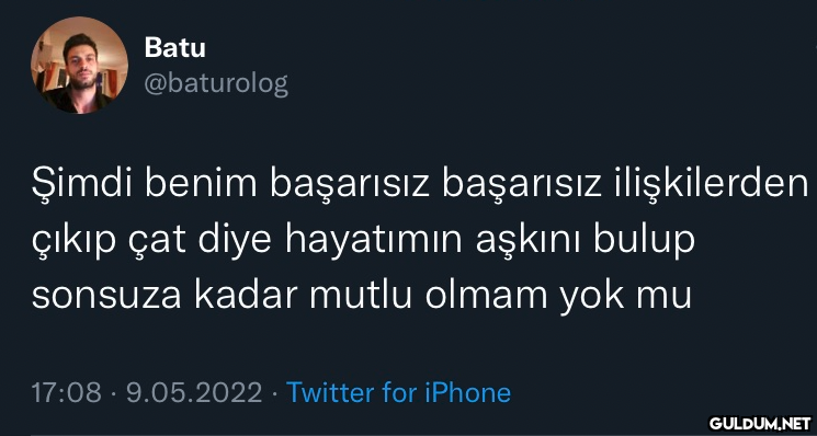 Batu @baturolog Şimdi...