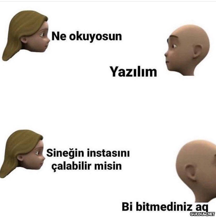 Ne okuyosun Yazılım...