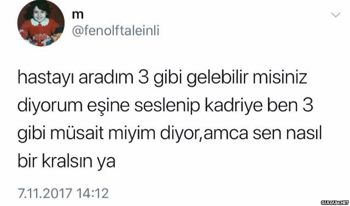 m @fenolftaleinli hastayı...