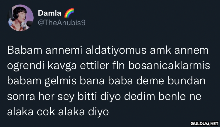 Damla @TheAnubis9 Babam...