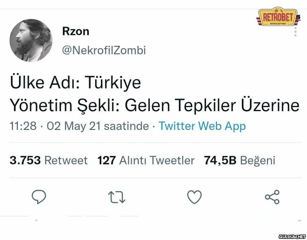 Rzon ● @NekrofilZombi Ülke...