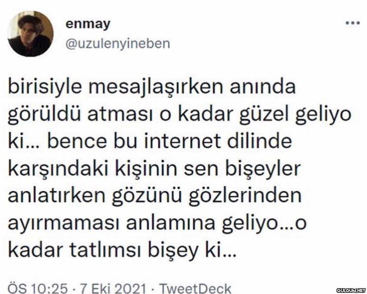 enmay @uzulenyineben ......