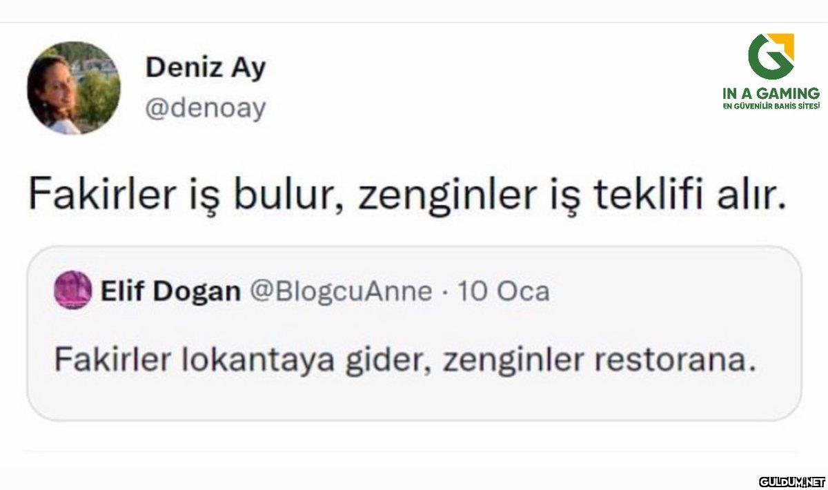 Deniz Ay @denoay Fakirler...
