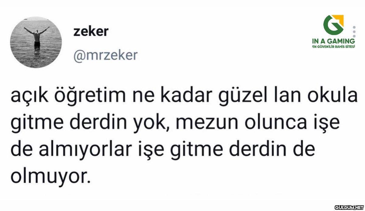 zeker @mrzeker G IN A...