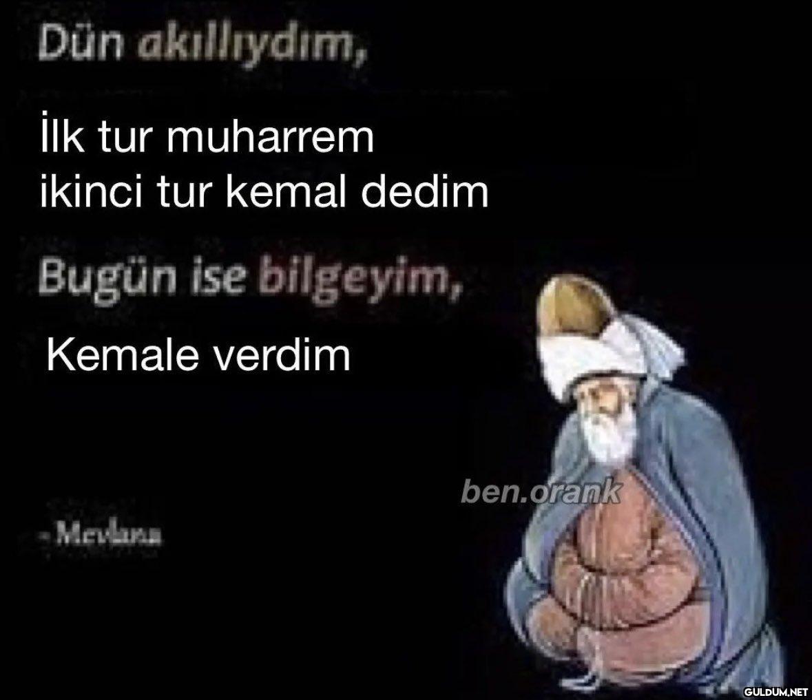 Dün akıllıydım, İlk tur...