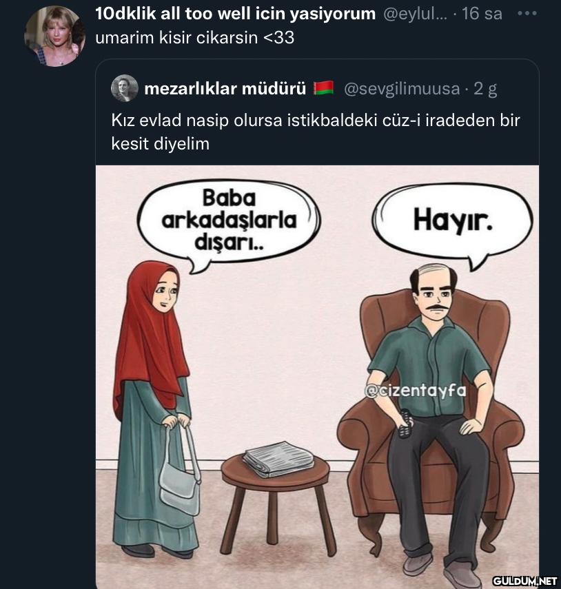 10dklik all too well icin...