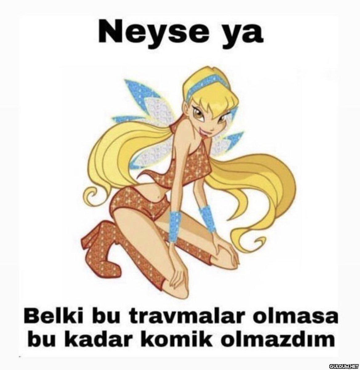 Neyse ya Belki bu...