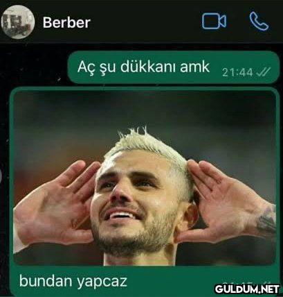 Bugün bana bundan oldu...