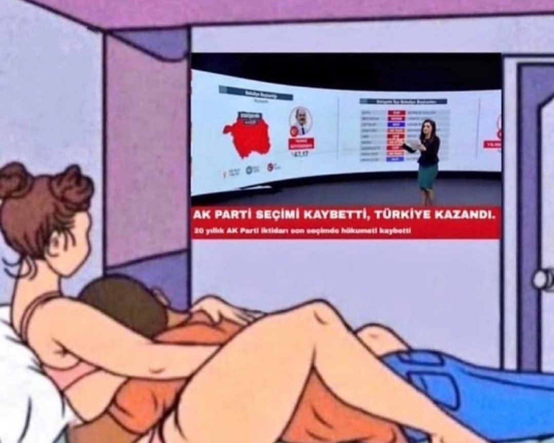 AK PARTİ SEÇİMİ KAYBETTİ,...