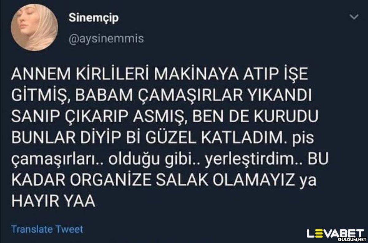Sinemçip @aysinemmis ANNEM...