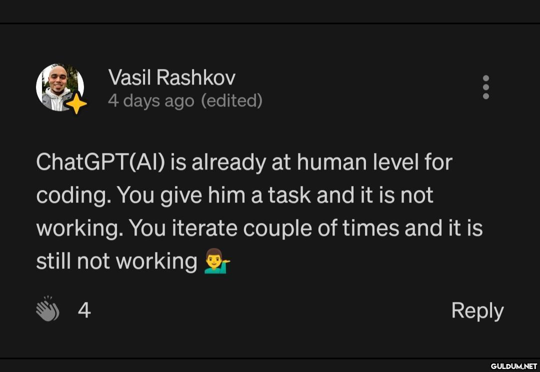 The threat of AI.......