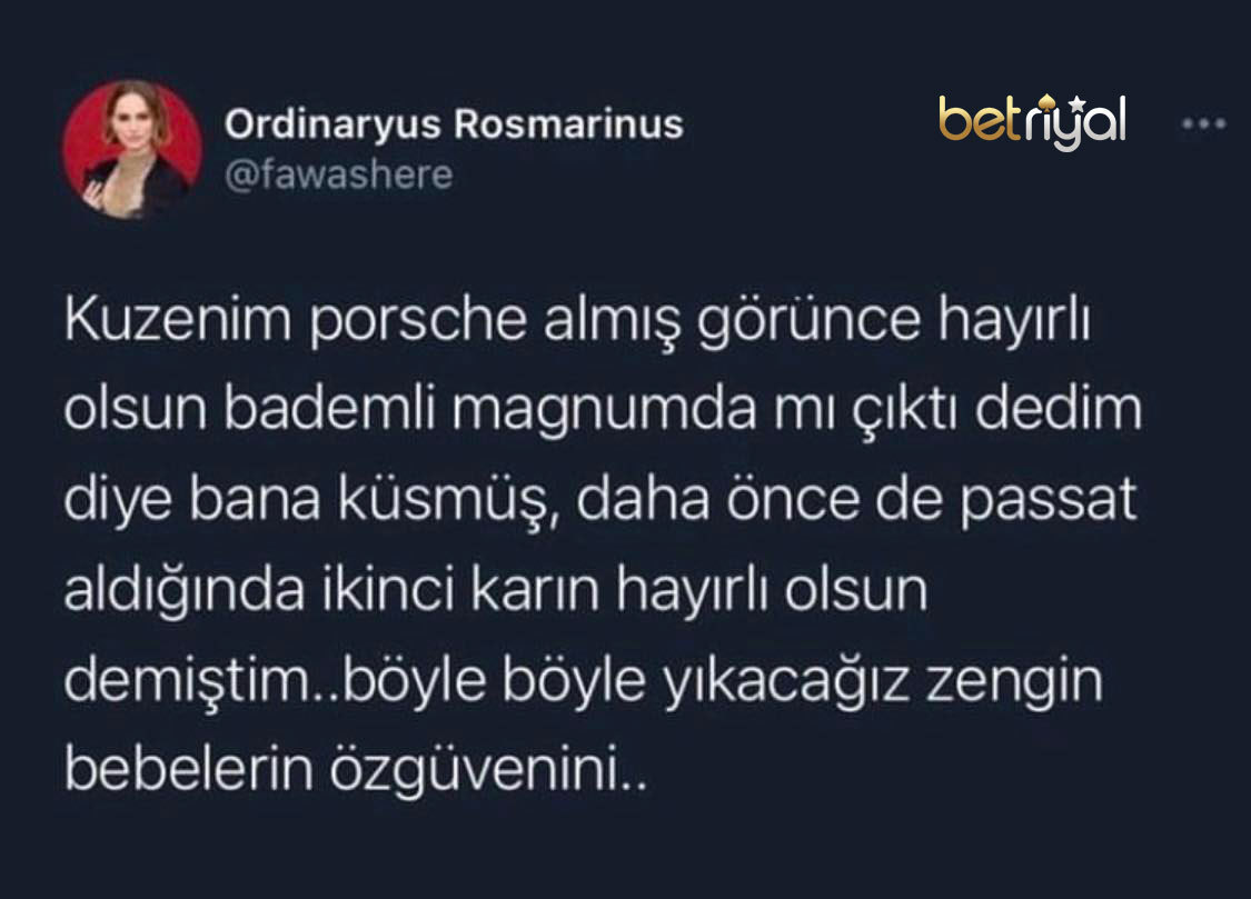 zengin bebe özgüveni...