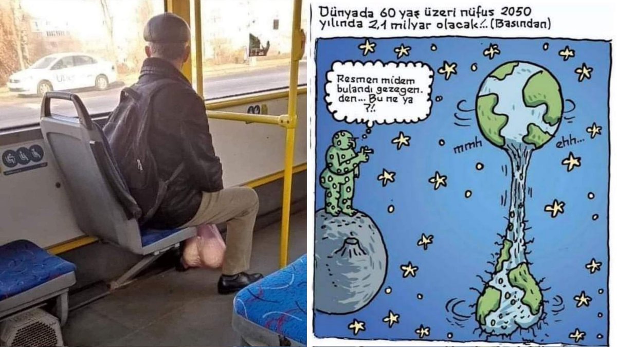 Poşette görünce...