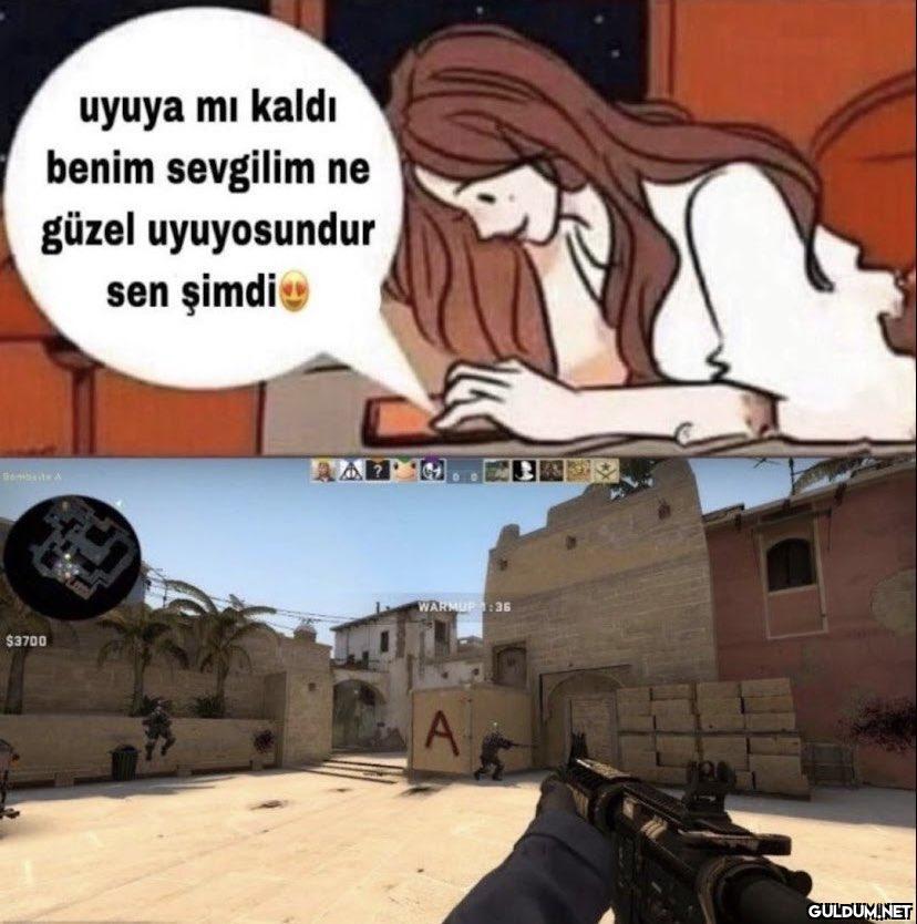uyuya mı kaldı benim...