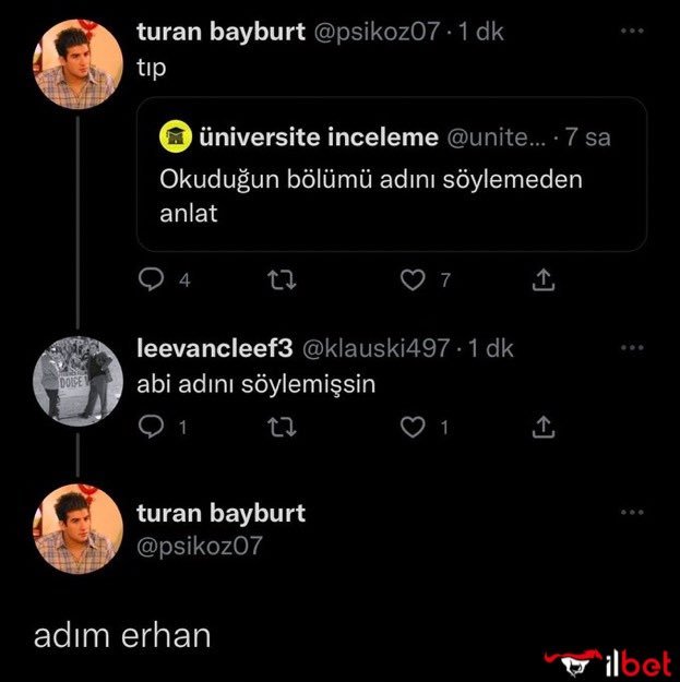 benim zeka seviyesi...