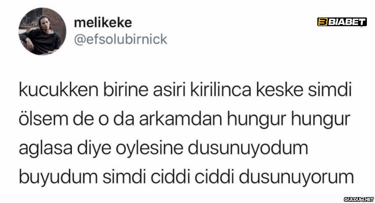 melikeke @efsolubirnick...
