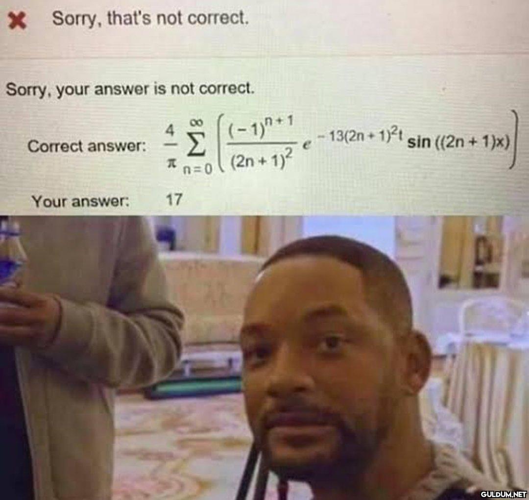 X Sorry, that's not...