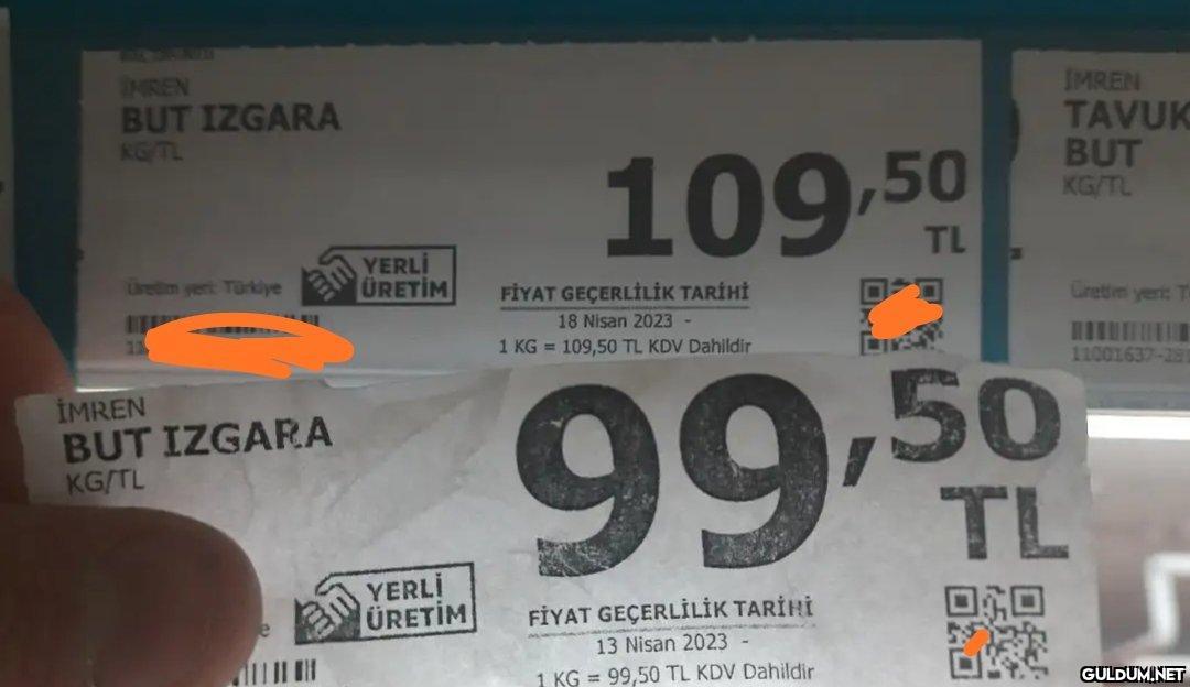 Tuvak fiyatları yüz lirayı...