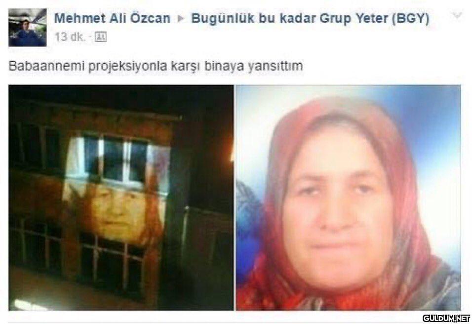 Mehmet Ali Özcan Bugünlük...