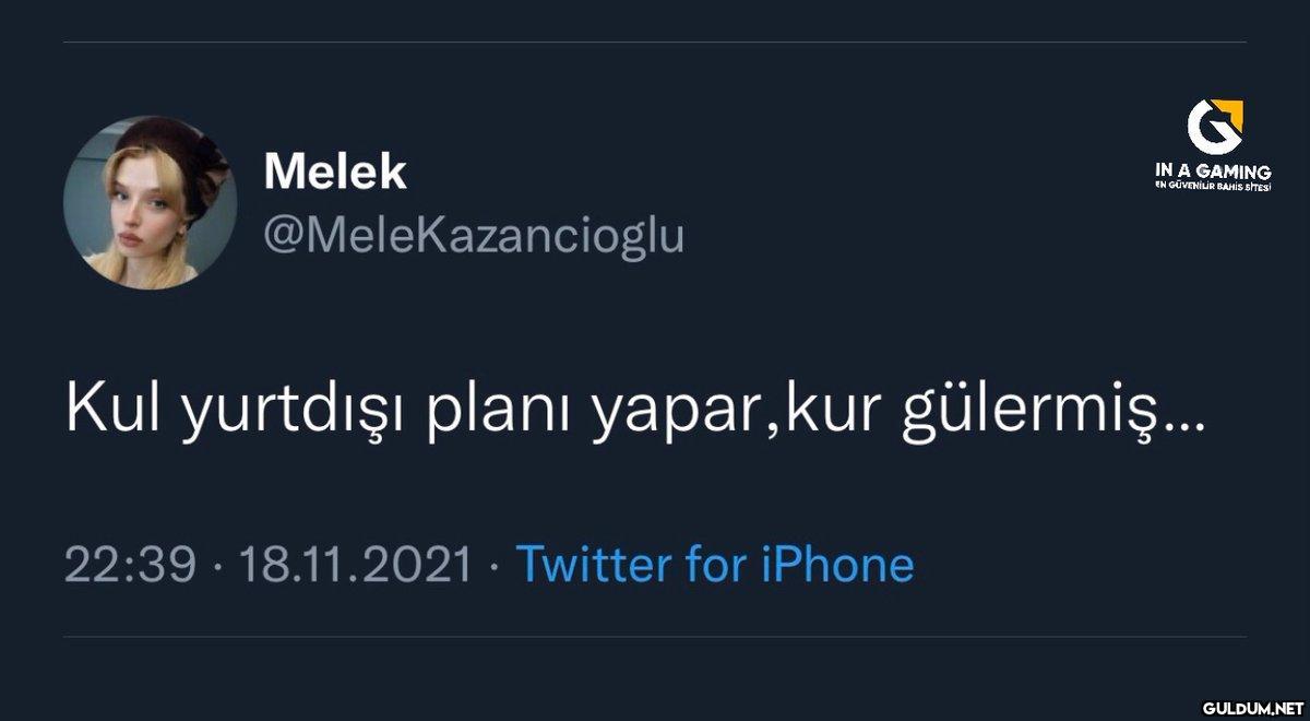 Melek @MeleKazancioglu Kul...