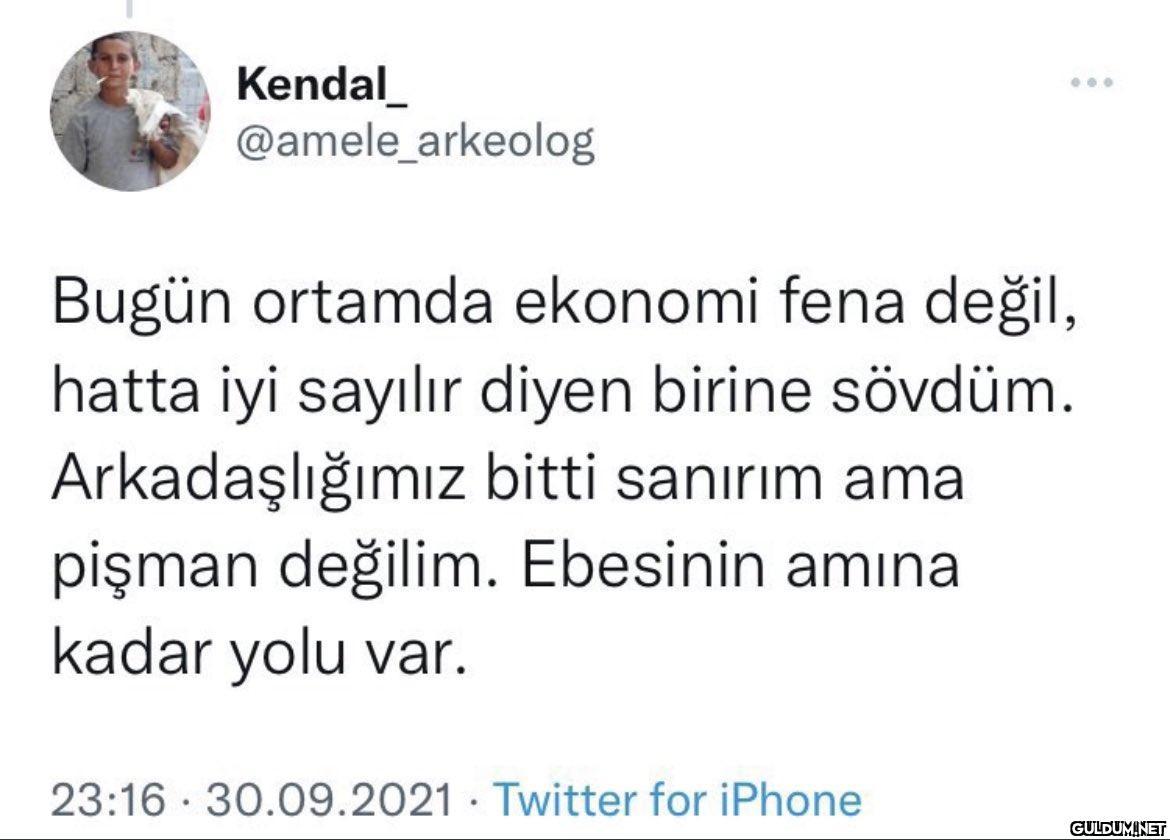 Kendal @amele_arkeolog...