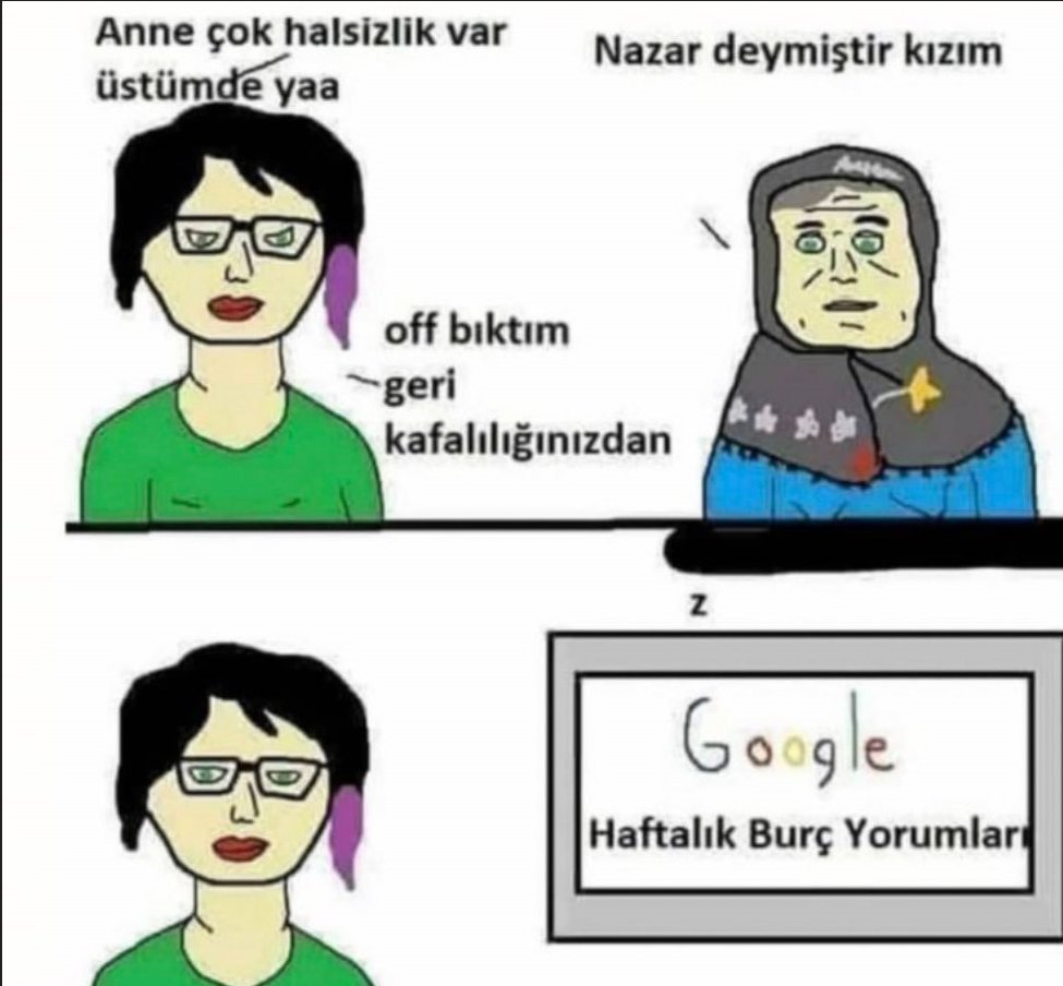 Anne çok halsizlik var...
