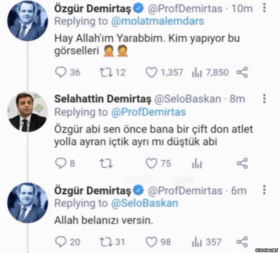 Özgür Demirtaş → @Prof...