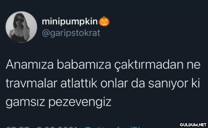 minipumpkin @garipstokrat...