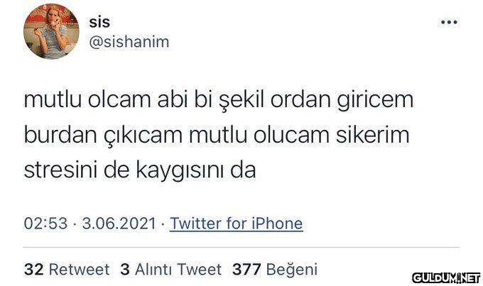 sis @sishanim mutlu olcam...