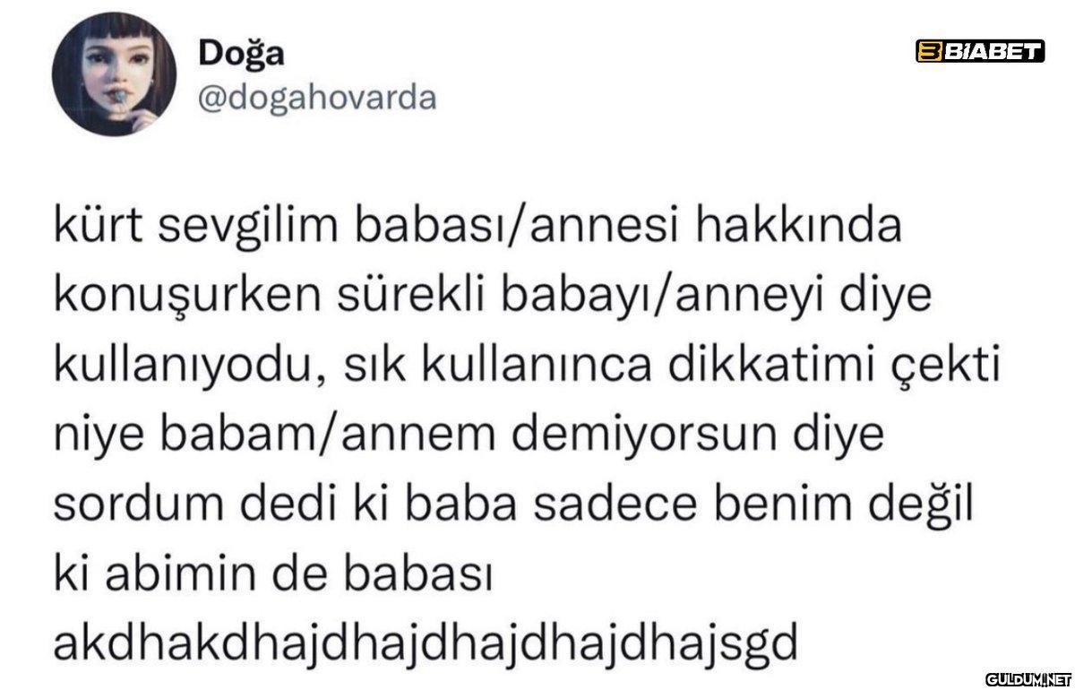 Doğa @dogahovarda BBIABET...