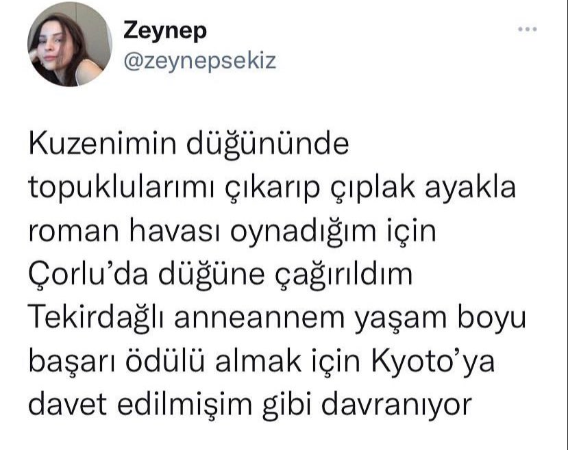 Zeynep @zeynepsekiz ......